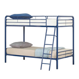 Better Home Products Twin over Twin Metal Bunk Bed