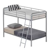 Better Home Products Twin over Twin Metal Bunk Bed