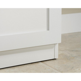 Storage Cabinet - 16 Deep White | Stylish and Spacious Storage Solution