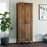 Rural Pine 2-Door Storage Cabinet | Hidden Storage Solutions