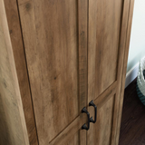 Rural Pine 2-Door Storage Cabinet | Hidden Storage Solutions