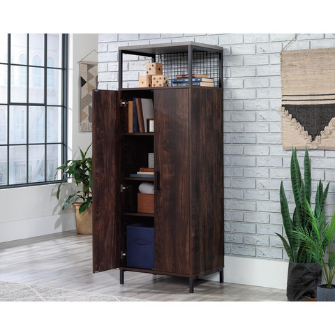 Market Commons Storage Cabinet Rw 3a - Industrial Style Storage Solution