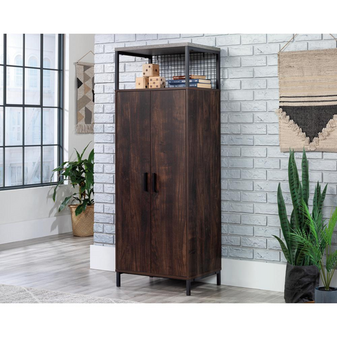 Market Commons Storage Cabinet Rw 3a - Industrial Style Storage Solution