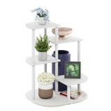 Furinno Celuka 4-Tier Indoor Outdoor Potted Plant Stand Holder