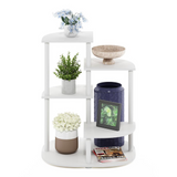 Furinno Celuka 4-Tier Indoor Outdoor Potted Plant Stand Holder