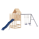 vidaXL Outdoor Playset Solid Wood Pine - Durable, Sturdy, and Fun