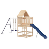 vidaXL Outdoor Playset Solid Wood Pine - Durable, Sturdy, and Fun