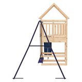 vidaXL Outdoor Playset Solid Wood Pine - Durable, Sturdy, and Fun