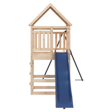 vidaXL Outdoor Playset Solid Wood Pine - Durable and Fun-filled Playground for Kids