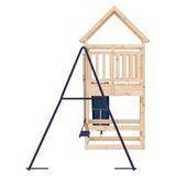 vidaXL Outdoor Playset Solid Wood Pine - Durable and Fun-filled Playground for Kids