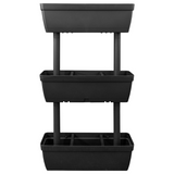 vidaXL Garden Planter 6 pcs 39.4" Anthracite - Weatherproof & UV-Resistant