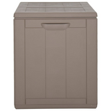 vidaXL Patio Storage Box 47.6 gal Brown PP Rattan | Weather-resistant & UV-resistant