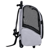 vidaXL Foldable Multipurpose Pet Trolley Gray - Lightweight and Versatile