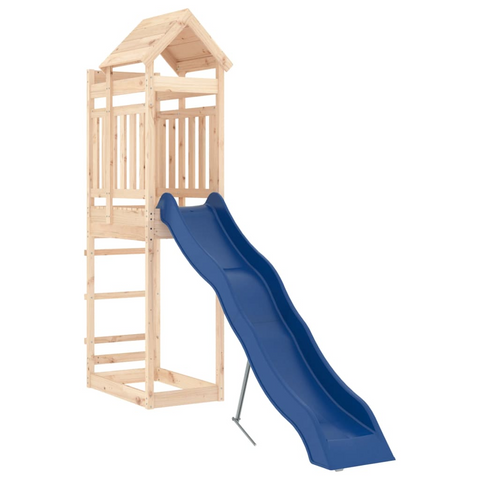 vidaXL Outdoor Playset Solid Wood Pine - Fun-Filled Playground for Imaginative Adventures