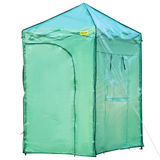 VEVOR Greenhouse Portable Walk-in Hot Green House Tent 6' x 4' x 8' Plant Garden