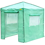 VEVOR 8'x 6'x 8' Pop-Up Greenhouse | Set Up in Minutes | Portable Greenhouse with Doors & Windows