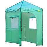 VEVOR Greenhouse Portable Walk-in Hot Green House Tent 6' x 4' x 8' Plant Garden