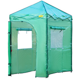 VEVOR Greenhouse Portable Walk-in Hot Green House Tent 6' x 4' x 8' Plant Garden