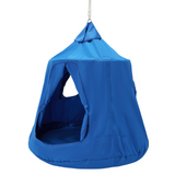 VEVOR Hanging Tree Tent - Indoor/Outdoor Swing Hammock Sensory Chair w/LED Lights