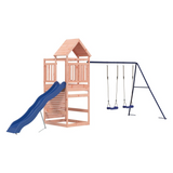 vidaXL Outdoor Playset Solid Wood Douglas | Fun-filled Wooden Playset