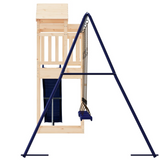 vidaXL Outdoor Playset Solid Wood Pine - Sturdy & Fun | vidaXL.com