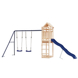 vidaXL Outdoor Playset Solid Wood Pine - Sturdy & Fun | vidaXL.com