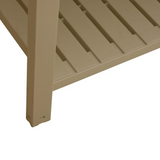 Garden Raised Bed Light Brown 43.3"x17.7"x31.1" Polypropylene - Create a Stunning Green Area in Your Outdoor Space!