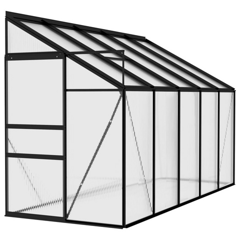 Greenhouse Anthracite Aluminum 220 ft³ - Spacious and Durable