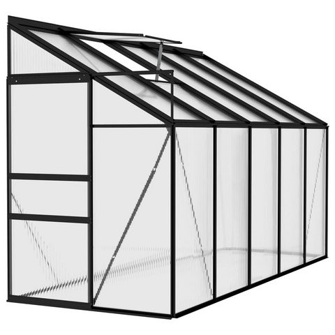 Greenhouse Anthracite Aluminum 220 ft³ - Spacious and Durable