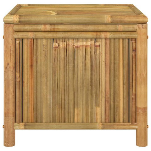 Patio Storage Box 23.6"x20.5"x21.7" Bamboo - Outdoor and Indoor Storage Chest