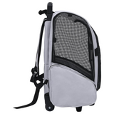 Foldable Multipurpose Pet Trolley Gray - Lightweight and Versatile