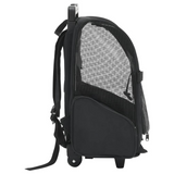 Foldable Multipurpose Pet Trolley Black - Lightweight and Versatile