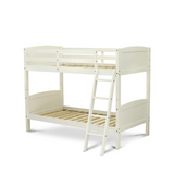 Albury Twin Bunk Bed in White Finish - Space-Saving and Sturdy