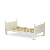 Albury Twin Bunk Bed in White Finish - Space-Saving and Sturdy