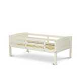 Albury Twin Bunk Bed in White Finish - Space-Saving and Sturdy