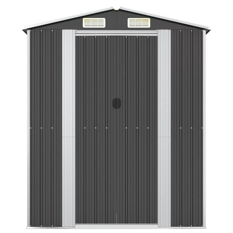 Garden Shed Anthracite 75.6"x42.5"x87.8" Galvanized Steel - Outdoor Storage Solution