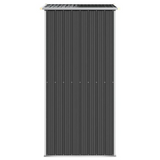 Garden Shed Anthracite 75.6"x42.5"x87.8" Galvanized Steel - Outdoor Storage Solution