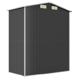 Garden Shed Anthracite 75.6"x42.5"x87.8" Galvanized Steel - Outdoor Storage Solution