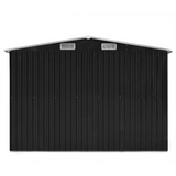 Garden Shed 101.2"x117.3"x70.1" Metal Anthracite - Durable Storage for Tools and Garden Equipment