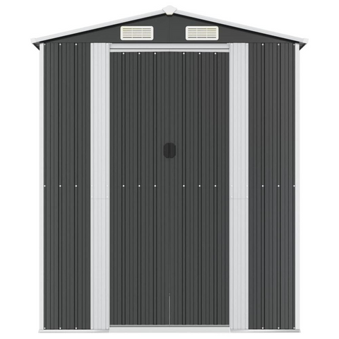 Garden Shed Anthracite 75.6"x75.2"x87.8" Galvanized Steel - Spacious Outdoor Storage | Buy Now