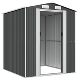 Garden Shed Anthracite 75.6"x75.2"x87.8" Galvanized Steel - Spacious Outdoor Storage | Buy Now