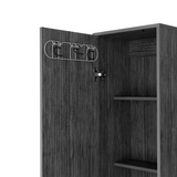 Buccan Cabinet Storage with Smokey Oak Finish - Durable and Elegant