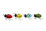 4 Pcs Iron Ladybug Metal Wall Art - WhatYouNeedSales