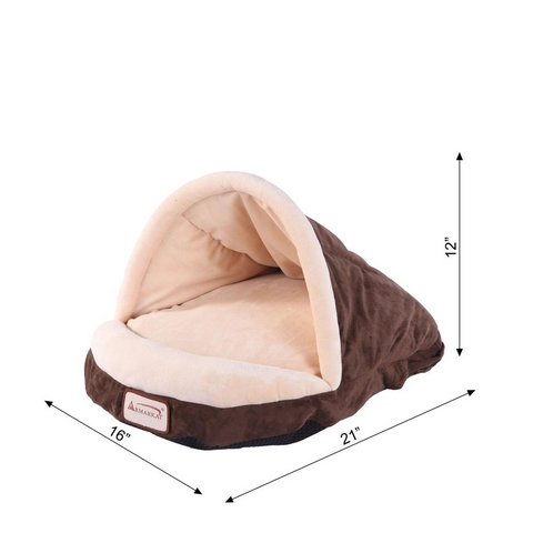 Armarkat Pet Bed Model C05HKF/MH Mocha - Luxurious and Comfortable