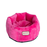 Armarkat Pet Bed Model C03CZ Pink - Luxe Velvet, Waterproof Base