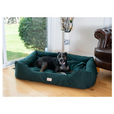 Armarkat Model D01FML-L Large Laurel Green Bolstered Pet Bed