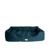 Armarkat Model D01FML-X Extra Large Laurel Green Bolstered Pet Bed - Waterproof, Machine Washable, Maximum Comfort