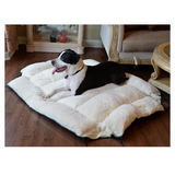 Armarkat Model D04HML/MB-L Large Laurel Green & Ivory Pet Bed and Mat - Comfortable and Stylish