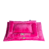 Armarkat Model M01CZH-M Medium Pet Bed Mat with Poly Fill Cushion in Vibrant Pink