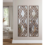 Modern Aspen Double Diamond 72 Inch Mirror